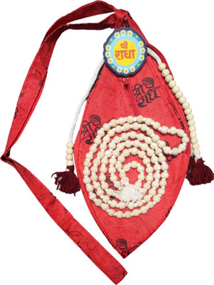 Krishna Kunj Puja Ghar RB Red Shri Radhe Jholi Potli(Pack of 4)