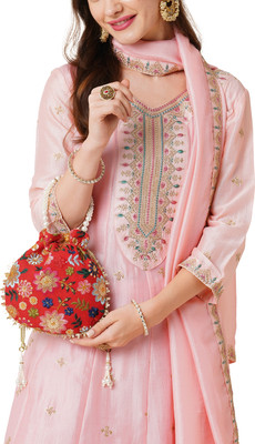 LAVIE Jiya Floral Embriodered Womens Potli Potli