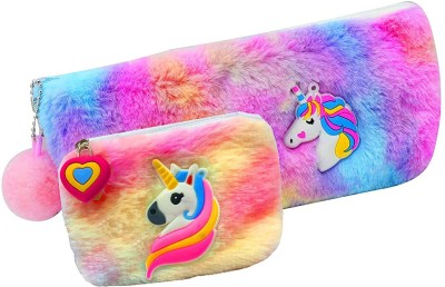 NXVAA FUR POUCH Cosmetic Bag