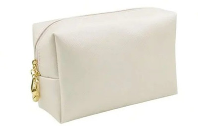 geetacreation Cosmetic Pouch(Beige)