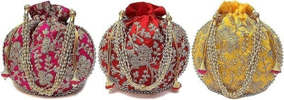 NS enterprises Rajsthani Matca Hand Bag Potli