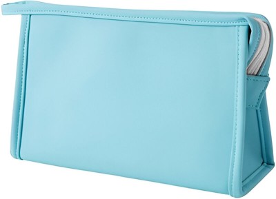 TavishBaby Leather.PouchA.Sky Blue Cosmetic Bag