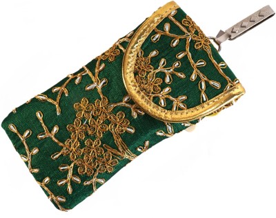SUMERA WARQ Handicrafts Cotton Embrodery Rajasthani Sling Bag Pouch for Women & Girls Pouch