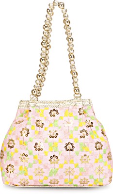 Shanvi Handicrafts Women's Embroidered Potli Bag Potli