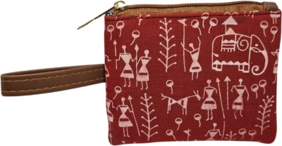 Raangdesi NEW-RD-SQUARE-RED Coin Purse