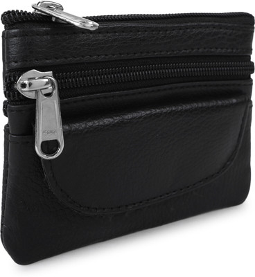 CIMONI Classy Genuine Leather Multi use Key Coin Pouch Wallet Coin Purse