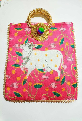 Bulbul Multipurpose_Bag_Pink Cosmetic Bag