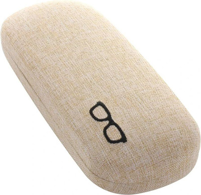 OKU Linen PU Leather Sunglasses Cases Hard Shell Unisex Pouch For Eyewear Pouch