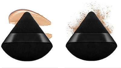 SoFire 2 Pcs Makeup Puff Triangle Powder Puff