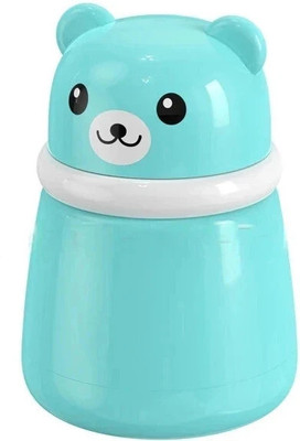 Honey Boo Portable Baby Powder Puff with Box Holder Container for Newborn & Kids(Blue)