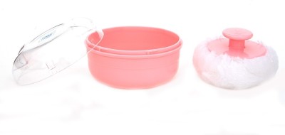 MeeMee Premium Powder Puff with Powder Storage (Pink)(Pink)