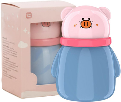 SK TOYZONE Portable Baby Powder Puff with Box Holder Container for Newborn & Kids(Sky Blue, Blue)
