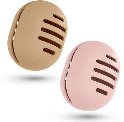 HANNEA Makeup Sponge Holder 2pcs Silicone Make Up Blender and Sponge Storage Rack