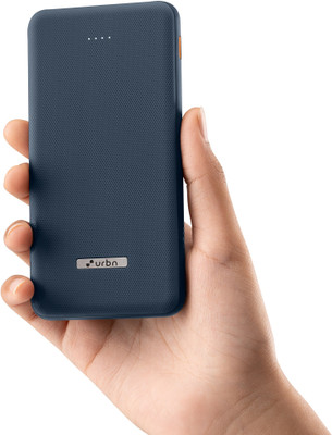 URBN 10000 MAh 12 W Power Bank  (Blue, Lithium Polymer, Fast Charging For Rs. 699 @ 72 %