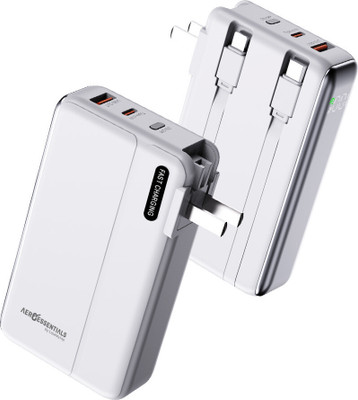 AEROESSENTIALS 10000 mAh 23 W With MagSafe Mini Pocket Size Power Bank(White, Lithium-ion, Power Delivery 3.0, Quick Charge 3.0 for Mobile, Smartwatch, Speaker, Tablet)