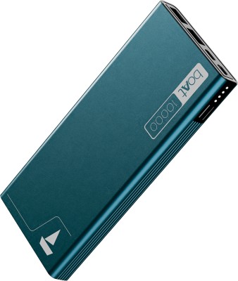 boAt 10000 mAh 22.5 W Power Bank(Steel Blue, Lithium Polymer, Quick Charge 3.0 for Mobile)