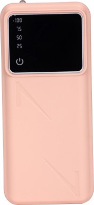 Iqoniqe 30000 mAh 18 W Compact Pocket Size Power Bank(Pink, Lithium-ion, Fast Charging for Earbuds, Mobile, Smartwatch)