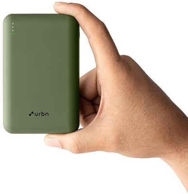 URBN 20000 mAh 22.5 W Nano Pocket Size Power Bank(Camo, Lithium Polymer, Fast Charging for Mobile, Earbuds, Speaker, Smartwatch, Trimmer, Tablet)