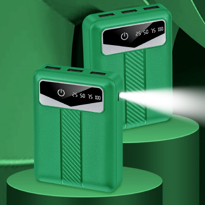 AMYTEL 10000 mAh Power Bank (18 W)(GREEN, Lithium-ion)