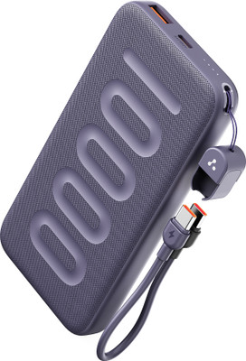 Ambrane 10000 mAh 22.5 W Power Bank(Purple, Lithium-ion, Power Delivery 3.0, Quick Charge 3.0, Fast Charging for Mobile)