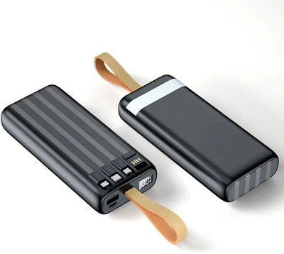 Unix 20000 mAh 15 W Ultra Compact Pocket Size Power Bank(Black, Lithium-ion, Quick Charge 4.0 for Mobile, Speaker, Tablet)
