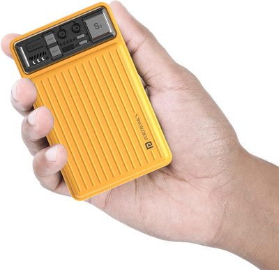 Portronics 20000 mAh 22.5 W Power Bank(Yellow, Lithium Polymer, Fast Charging for Mobile)