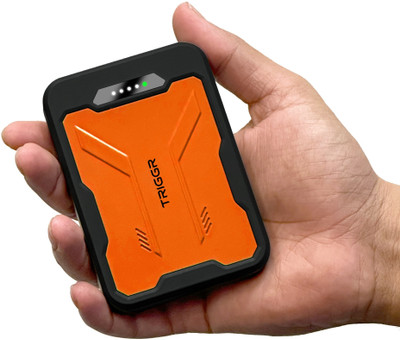TRIGGR 10000 mAh 22.5 W Power Bank(Black Inferno, Lithium Polymer, for Mobile)