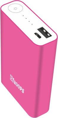 TP TROOPS 10050 mAh Power Bank(Pink, Lithium Polymer, Fast Charging for Mobile)
