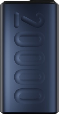 Ambrane 20000 mAh 20 W Compact Pocket Size Power Bank(Blue, Lithium Polymer, Power Delivery 3.0, Quick Charge 3.0 for Mobile)