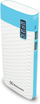 TP TROOPS 12100 mAh Power Bank(Blue, Lithium-ion, for Mobile)