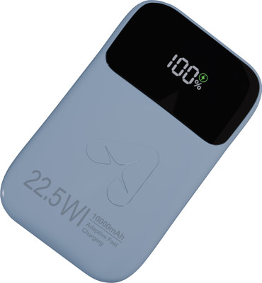 Alain 10000 mAh 22.5 W Wired & Wireless With MagSafe Ultra Slim Pocket Size Power Bank(Blue, Lithium-ion, Fast Charging for Laptop, Mobile, Tablet)