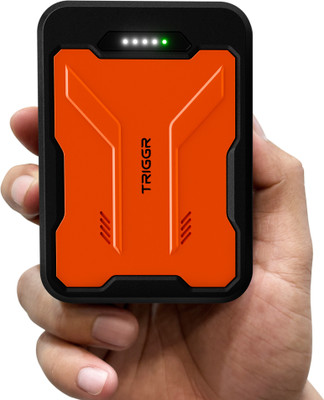 TRIGGR 20000 mAh 22.5 W Power Bank(Black Inferno, Lithium Polymer, Fast Charging, Quick Charge 3.0, Power Delivery 3.0 for Mobile, Tablet)