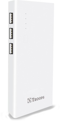 TP TROOPS 11400 mAh Power Bank(White, Lithium-ion, for Mobile)