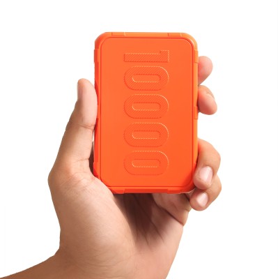 Ambrane 10000 mAh 22.5 W Mini Pocket Size Power Bank(Orange, Lithium Polymer, Power Delivery 3.0, Quick Charge 3.0 for Mobile)