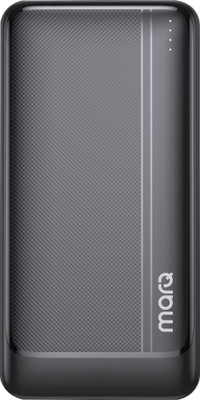 MarQ by Flipkart 20000 mAh 22.5 W Power Bank(Black, Lithium Polymer, Power Delivery 3.0, Quick Charge 3.0, Fast Charging for Earbuds, Mobile, Smartwatch, Speaker, Tablet, Trimmer)