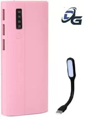 DG 22700 mAh 12 W Power Bank(Pink, Lithium-ion, Fast Charging for Mobile)