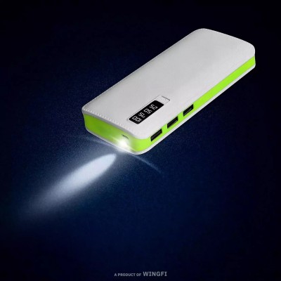 MIOX 20000 mAh 12 W Power Bank(Green, Lithium-ion, Fast Charging for Mobile)