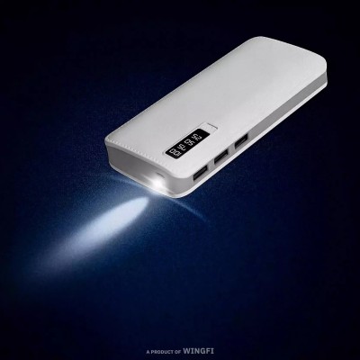 MIOX 10000 mAh 12 W Power Bank(Grey, Lithium-ion, Fast Charging for Mobile)