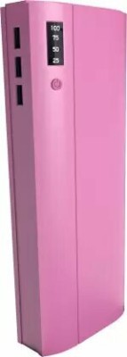 DG 23000 mAh 13 W Power Bank(Pink, Lithium-ion, Fast Charging for Mobile)