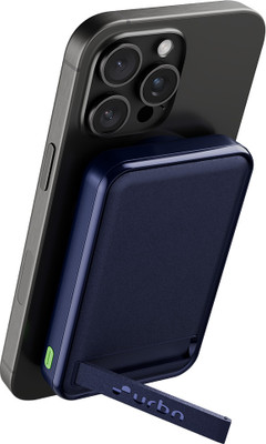 URBN 10000 mAh 22.5 W Wired & Wireless With MagSafe Compact Pocket Size Power Bank(Blue, Lithium, Fast Charging for Mobile, Earbuds)