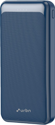 URBN 10000 mAh 22.5 W Power Bank(Blue, Lithium, for Mobile, Tablet, Earbuds)