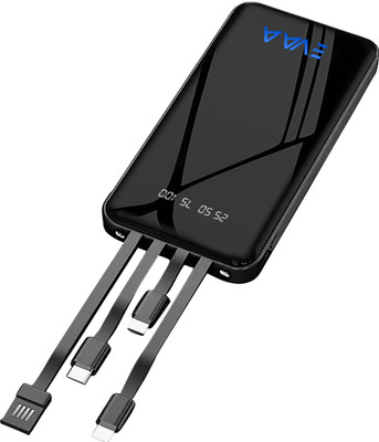 EVAAENTERPRISES 20000 mAh 22.5 W With MagSafe Ultra Slim Pocket Size Power Bank(Black, Lithium, Fast Charging for Mobile)