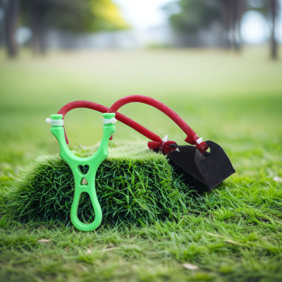 NihaRika Collections Powerful Rubber Tube Gulel | Outdoor Fun & Adventure Slingshot(Multicolor)