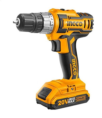 INGCO Ingco Battery Powerd Drill CDLI20024 Lithium-ion Cordless Drill(10 mm Chuck Size)