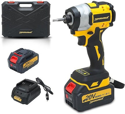Tomahawk T-082-BSD Brushless Cordless Screwdriver -20V 4.0Ah, 160 Nm, 2400 RPM, 10Mm Chuck capacity Cordless Drill(10 mm Chuck Size)