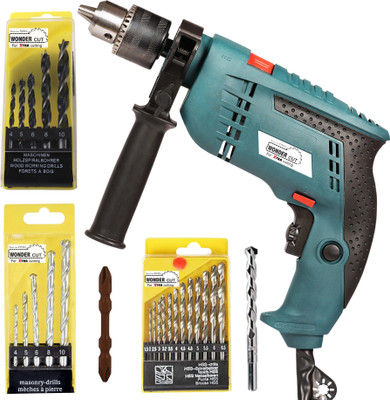 WONDERCUT WC-EDB13 B+13+5+5+1 WC-EDB13 B+13+5+5+1 Pistol Grip Drill(13 mm Chuck Size)