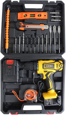 XDLB MAF PRO Brushless Cordless Impact Drill Driver Machine Dual Speed Drill with Battery & Charger – Cordless Drill with 3 Operation Mode Pistol Grip Drill(10 mm Chuck Size)