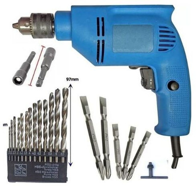 TOOLBUX Reverse forward sky blue 4 Angle Drill(10 mm Chuck Size)