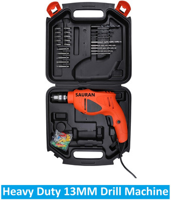 Sauran (RSV10) Heavy Duty 13MM Drill Hand Tool Kit Left And Right Pistol Grip Drill(13 mm Chuck Size)