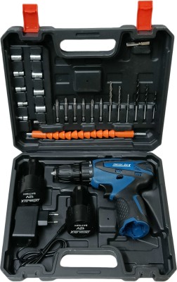 Hakimi x2-12V Battery Operated with 2 Speed and 25pc Accessories Cordless Drill(10 mm Chuck Size)